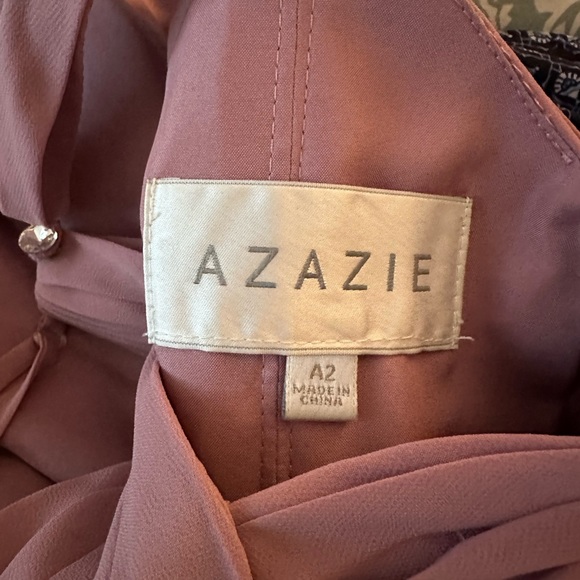 Azazie Haleigh Mauve Size 2 - Picture 4 of 5